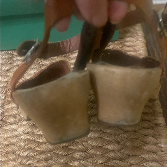 Swedish Hasbeens Brown Leather Mules - Picture 4 of 4